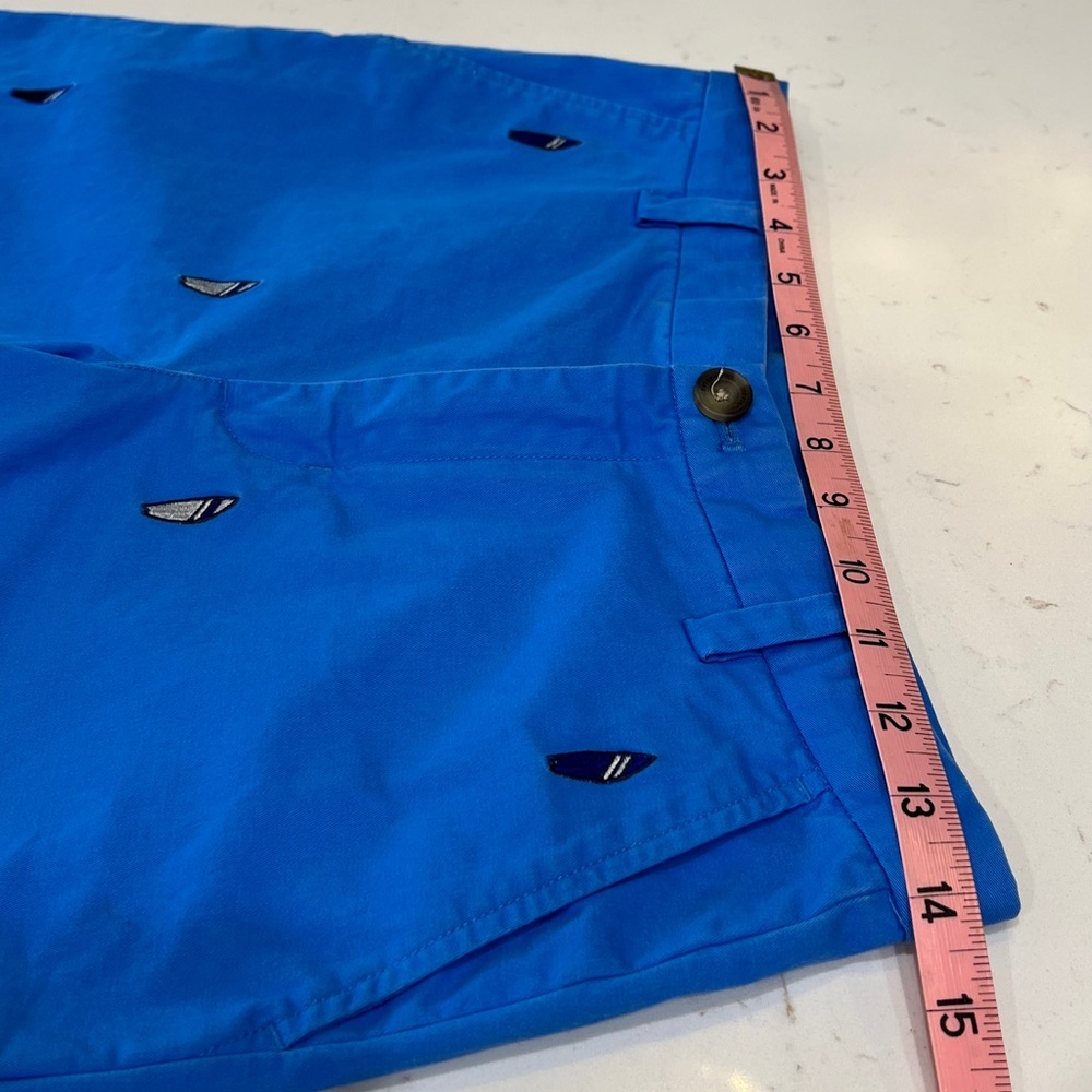 Vineyard Vines Embroidered Surfboard Stretch Shorts Blue - Picture 6 of 8